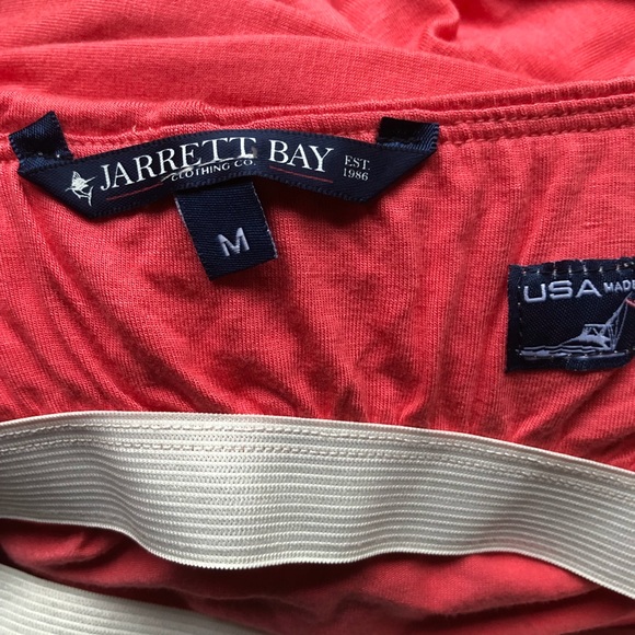 Jarrett Bay Strapless Coral Stretch Maxi Dress NWT Medium - Picture 8 of 10